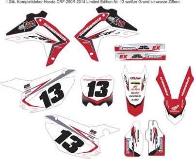 Individuelle MX Dekore für alle Marken - Aktion von Honda Schmidinger Individuelle MX Dekore für alle Marken - Aktion von Honda Schmidinger