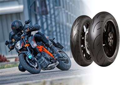 Dunlop SportSmart² auf der neuen KTM 1290 Suoer Duke R