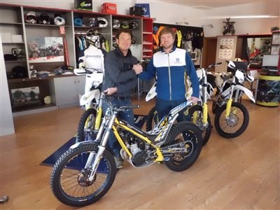 Übergabe Sherco 2.9 ST MY14