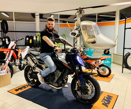 FAHRZEUGÜBERGABE KTM 790 Duke  FAHRZEUGÜBERGABE KTM 790 Duke