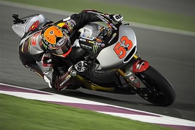 Esteve Rabat siegt beim ersten Moto2-Rennen Esteve Rabat siegt beim ersten Moto2-Rennen