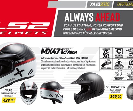 Der XAJO (LS2) Katalog zum downloaden Der XAJO (LS2) Katalog zum downloaden