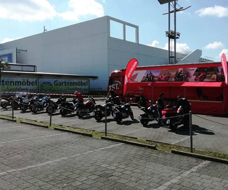 Honda Probefahrt- Truck 22./23.5. in Weiterstadt 