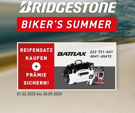Bridgestone Biker Summer bei hmf