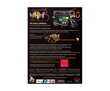 40th Anniversary MHM Bike