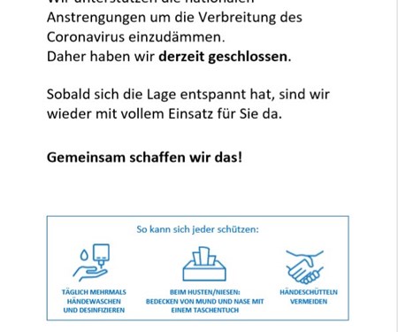 Corona-Update vom 16. März  Corona-Update vom 16. März