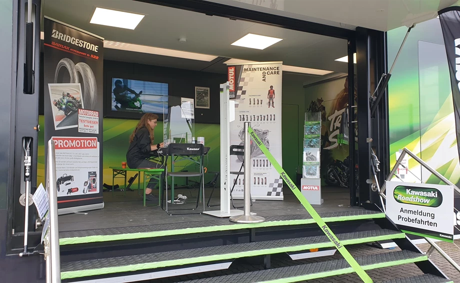 KAWASAKI Roadshow am 23.05.2020 - Bildershow Bild 9: KAWASAKI Roadshow am 23.05.2020 - Bildershow