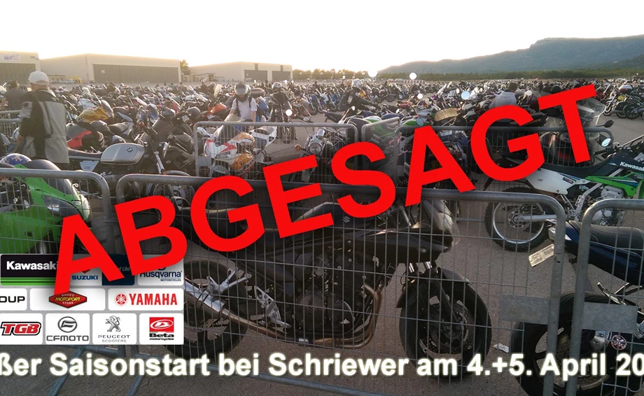 Saisoneröffnung abgesagt! Bild 1: Saisoneröffnung abgesagt!