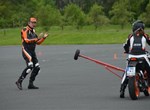 1. Schräglagentraining auf der KTM 390 Duke