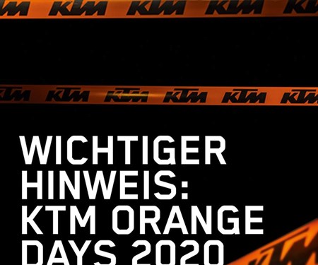KTM Zauner Orange Day 2020 KTM Zauner Orange Day 2020