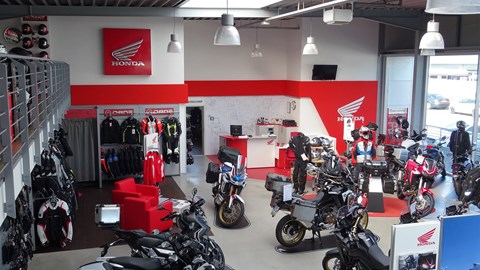 Neuer Honda Showroom