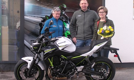 Z 650 an die Fahrschule Bognar übergeben!