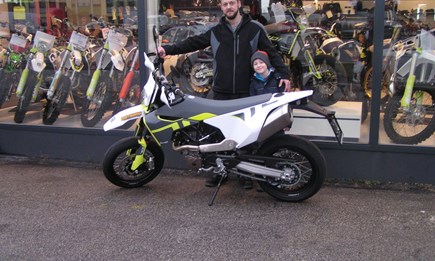 Roll out der ersten Husqvarna 701 / 2020