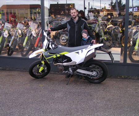 Roll out der ersten Husqvarna 701 / 2020 Roll out der ersten Husqvarna 701 / 2020