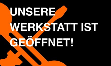 Werkstatt OFFEN