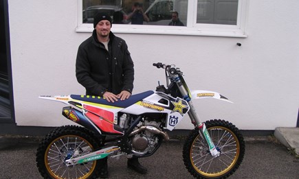 Ein perfekt gestyltes Bike übergeben!