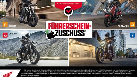 Honda Semmler - Führerschein Aktion !!