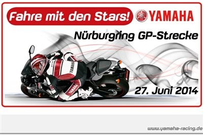 YAMAHA - Fahr mit den Stars