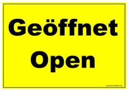 GEÖFFNET GEÖFFNET