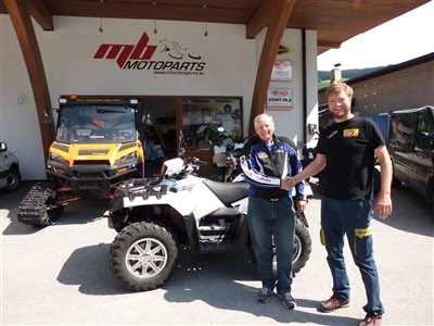 Polaris Sportsman XP850 geht auf Reisen! Polaris Sportsman XP850 geht auf Reisen!