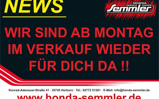 Honda Semmler - Öffnung am 20. April 2020 - Bild 1