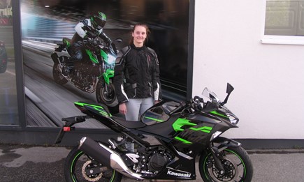 Die Anzahl der Bikerinnen erhöht sich!