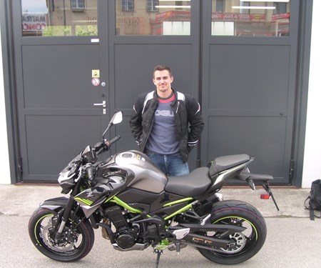 Saisonstart für Christoph und seine Z 900 Saisonstart für Christoph und seine Z 900