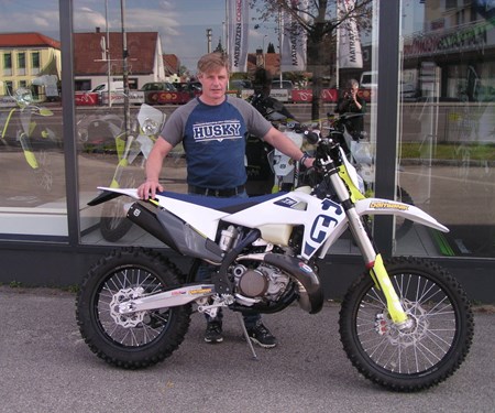 Neue Husqvarna Enduro ausgeliefert! Neue Husqvarna Enduro ausgeliefert!