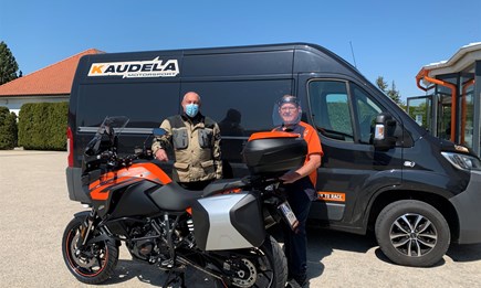 FAHRZEUGÜBERGABE KTM 1290 SUPER ADVENTURE S 