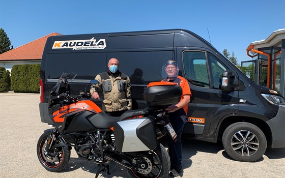 FAHRZEUGÜBERGABE KTM 1290 SUPER ADVENTURE S  - Bild 1 FAHRZEUGÜBERGABE KTM 1290 SUPER ADVENTURE S  - Bild 1