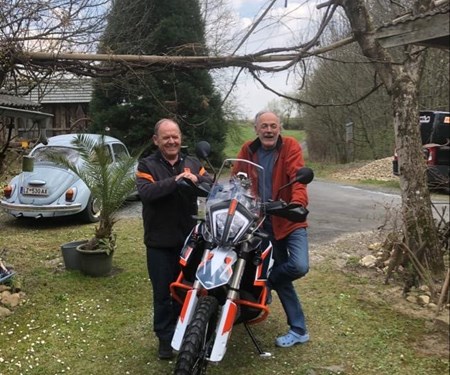 FAHRZEUGAUSLIEFERUNG KTM 790 ADVENTURE R RALLY FAHRZEUGAUSLIEFERUNG KTM 790 ADVENTURE R RALLY