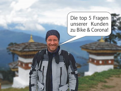 Top 5 Fragen unserer Kunden zu Motorrad/Covid19