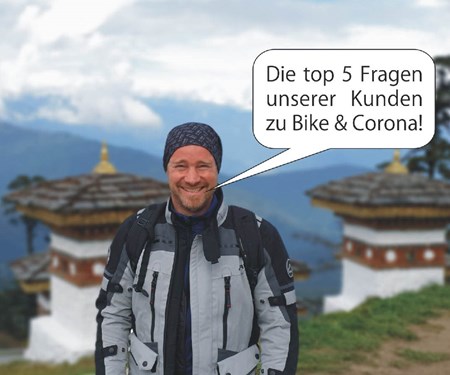 Top 5 Fragen unserer Kunden zu Motorrad/Covid19