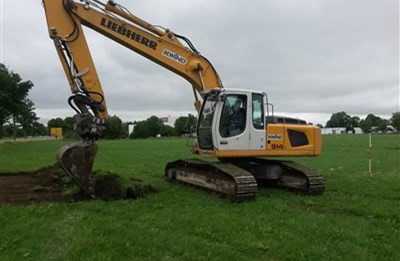 Neubau in JENGEN Baubeginn am 10.07.2014
