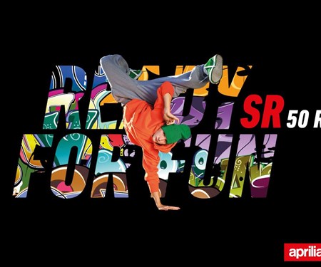 Aprilia ready for fun SR 50 R Aprilia ready for fun SR 50 R