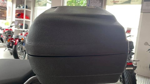 CB500 X mit Topcase Junior von Hepco&Becker  