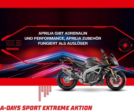 aprilia a-Days Sport Extreme Aktion aprilia a-Days Sport Extreme Aktion