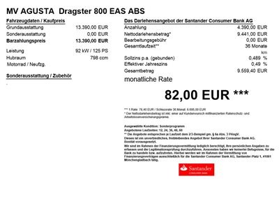 MV Agusta F3 800 EAS ABS & Dragster 800 EAS ABS als Top-Angebot im August! - Bild 8