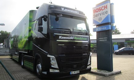 DONNERSTAG, 4. JUNI 2020 VON 14:00 BIS 19:00 Kawasaki Roadshow bei Team Wahlers Team Wahlers