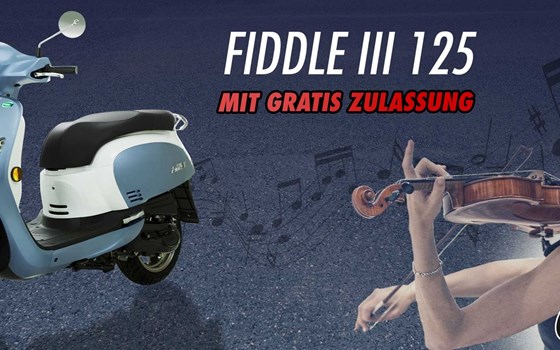 SYM Fiddle 125 inkl. GRATIS Zulassung! - Bild 2 SYM Fiddle 125 inkl. GRATIS Zulassung! - Bild 2