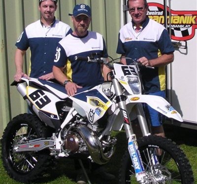 Roland Düringer auf Husqvarna!!! Roland Düringer auf Husqvarna!!!
