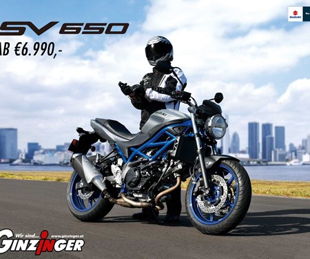 Suzuki SV650 ab €6.990,- Suzuki SV650 ab €6.990,-