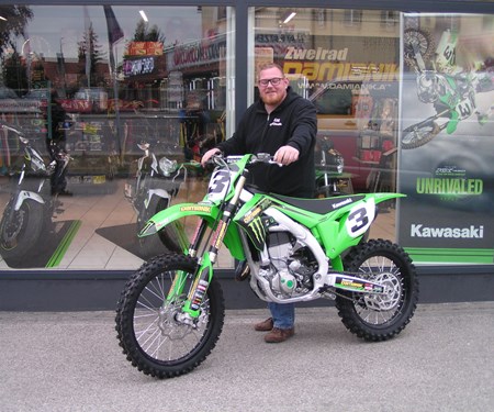 Eli Tomac Replica Bike übergeben! Eli Tomac Replica Bike übergeben!