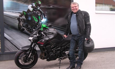 Die Kawasaki Z 900 ist endlich startklar!!