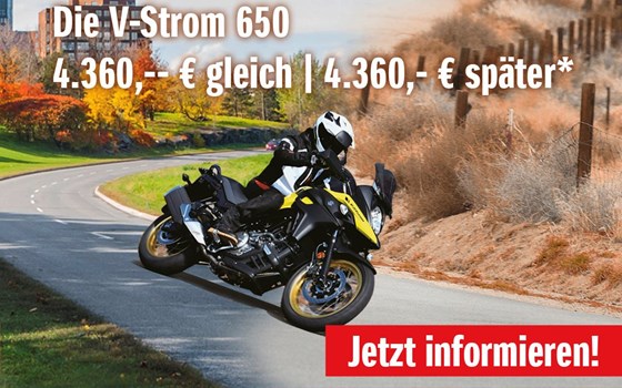 Schon gehört ? 50:50  Finanzierung für alle SUZUKIs - Bild 5