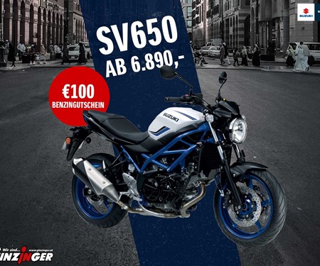 Suzuki SV650 MY19 AKTION! Suzuki SV650 MY19 AKTION!
