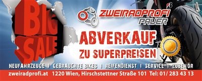 BIG SALE alles muss Raus beim ZWEIRADPROFI! BIG SALE alles muss Raus beim ZWEIRADPROFI!