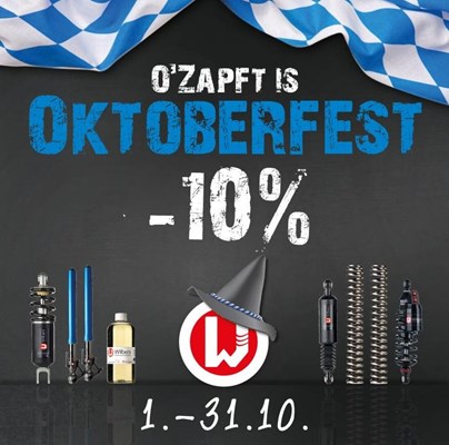 Wilbers Oktoberfest: -10% auf Wilbers Produkte und Gabelumbauten Stufe 1+2