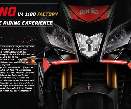 Aprilia Tuono V4 1100 Factory  Aprilia Tuono V4 1100 Factory