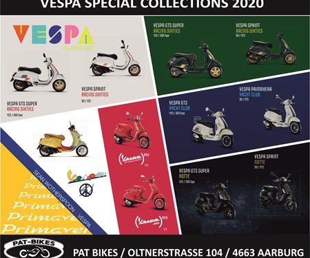 Vespa Specials im Überblick!
